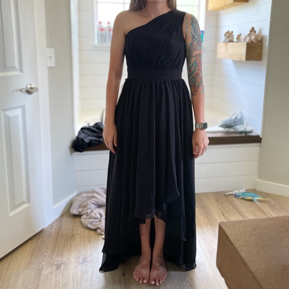 Azazie black bridesmaid dress - Picture 2 of 2